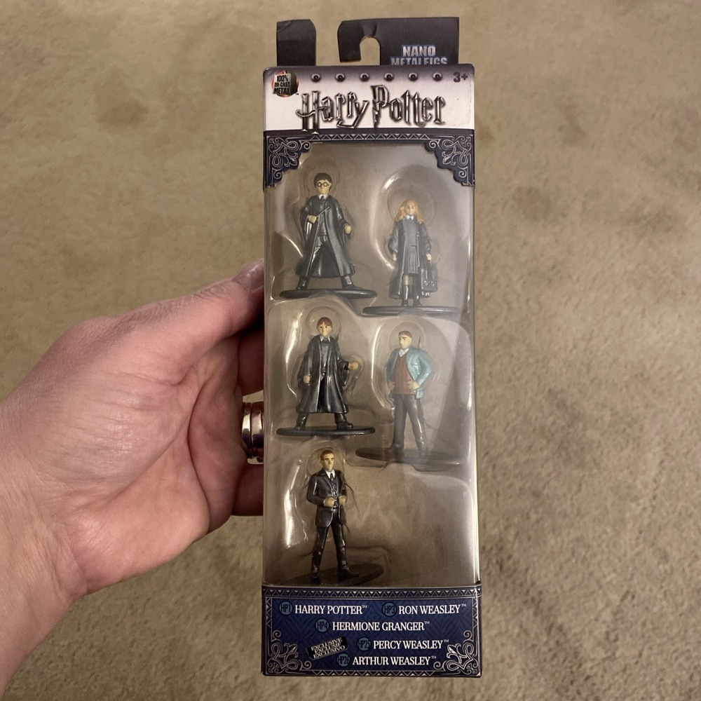 NEW JADA‎ TOYS 2017 NANO METALFIGS HARRY POTTER DIE-CAST 5-PACK 1.65" TALL